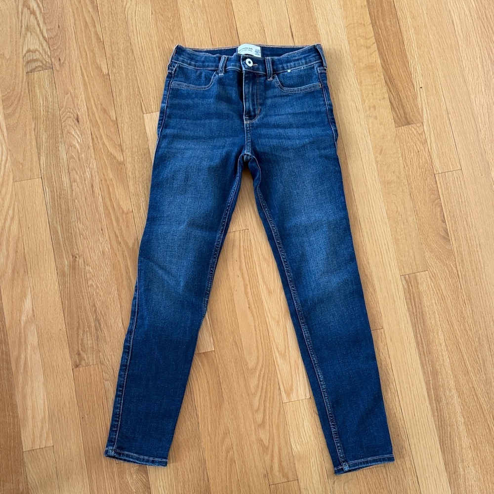 Abercrombie Kids Dark Wash Skinny Jeans